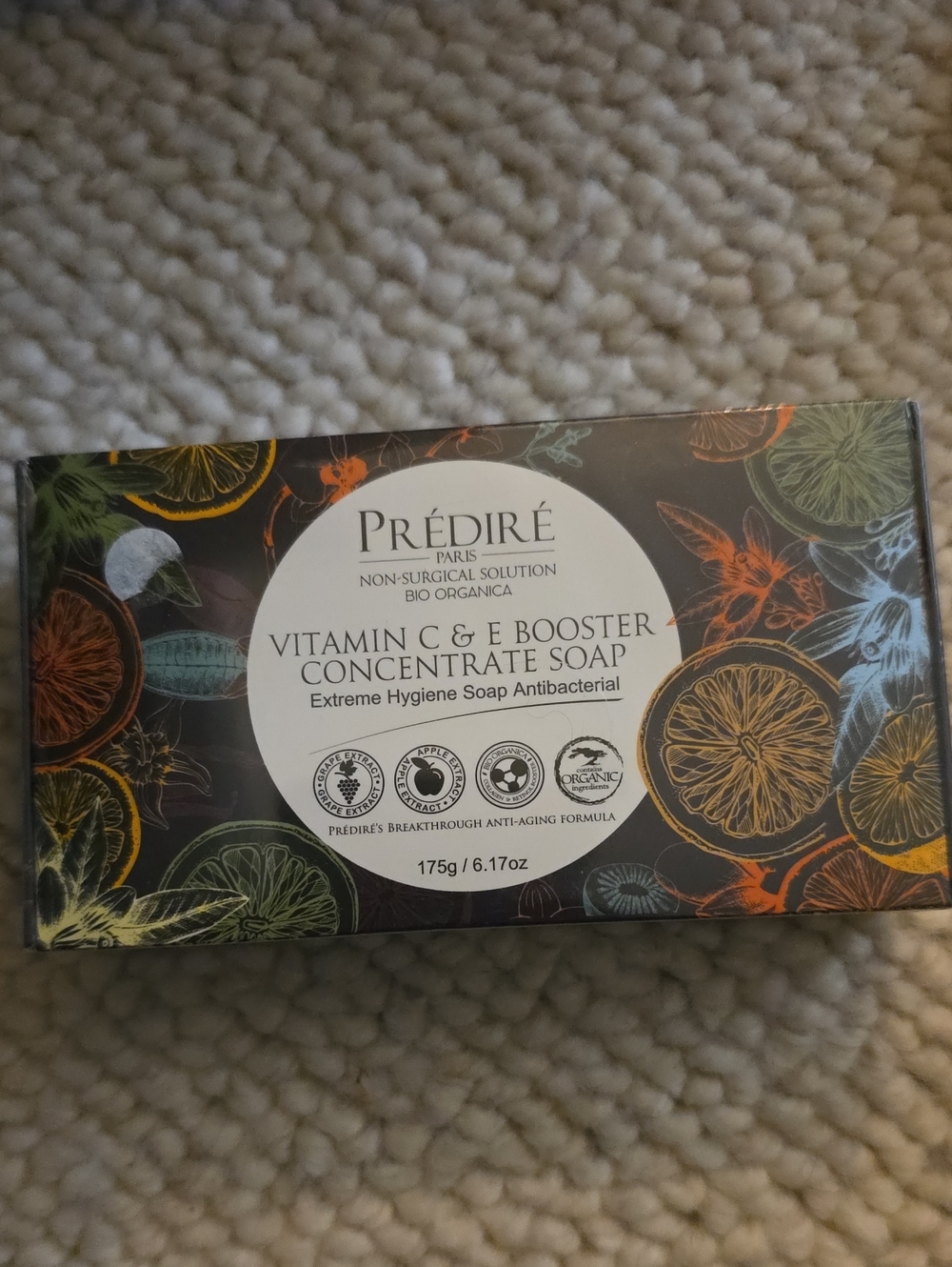 Prédiré Vitamin C & E Booster Concentrate Soap - Multicolor Citrus Design
